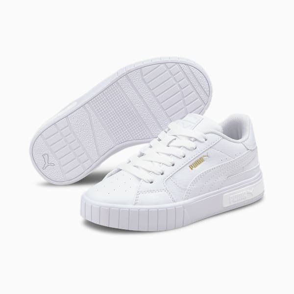 Cali Star Little Kids' Shoes, Puma White-Puma White