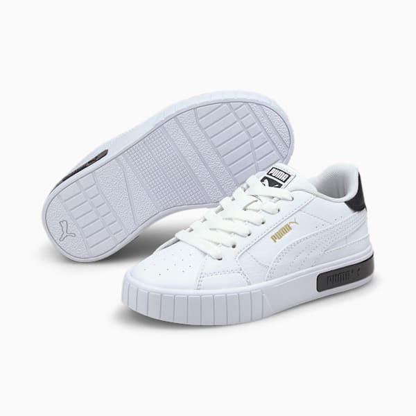 Cali Star Kids' Trainers, Puma White-Puma Black, extralarge-GBR