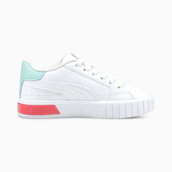 Tenis Cali Star para niños, Puma White-Eggshell Blue, extralarge