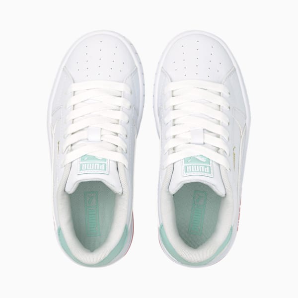 Tenis Cali Star para niños, Puma White-Eggshell Blue, extralarge