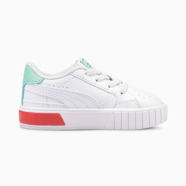 Tenis para bebés Cali Star AC, Puma White-Eggshell Blue, extralarge
