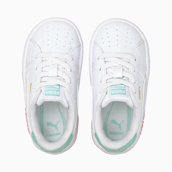 Tenis para bebés Cali Star AC, Puma White-Eggshell Blue, extralarge