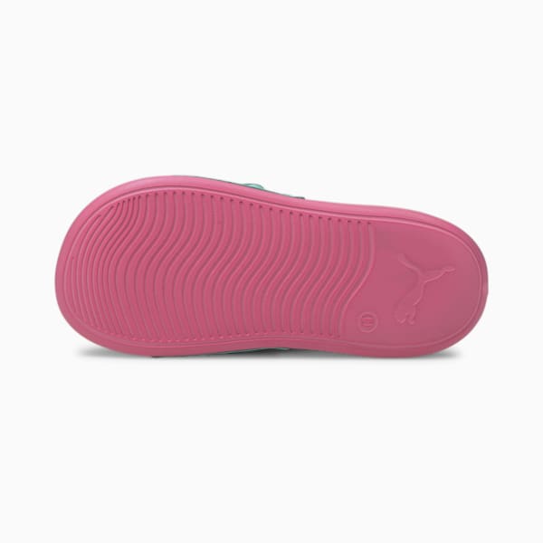 Sandalias infantiles con correa trasera Popcat 20, Sachet Pink-Island Paradise, extralarge