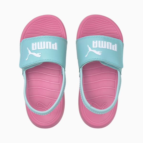 Sandalias infantiles con correa trasera Popcat 20, Sachet Pink-Island Paradise, extralarge