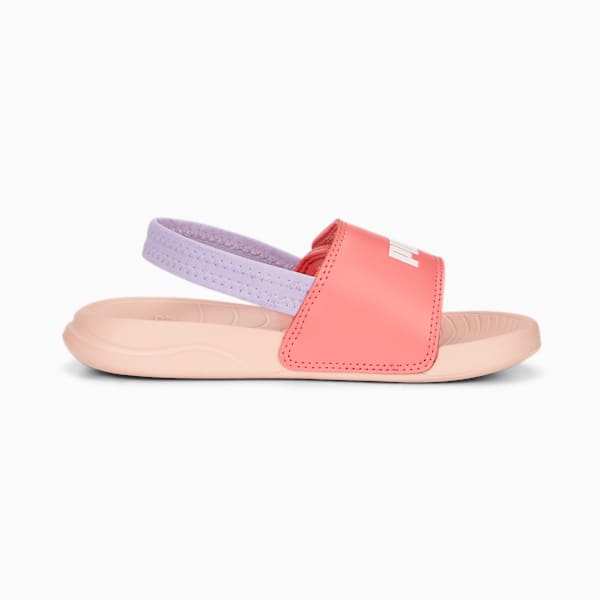 Popcat 20 Backstrap Kids' Sandals, Loveable-Vivid Violet-Rose Dust, extralarge-GBR