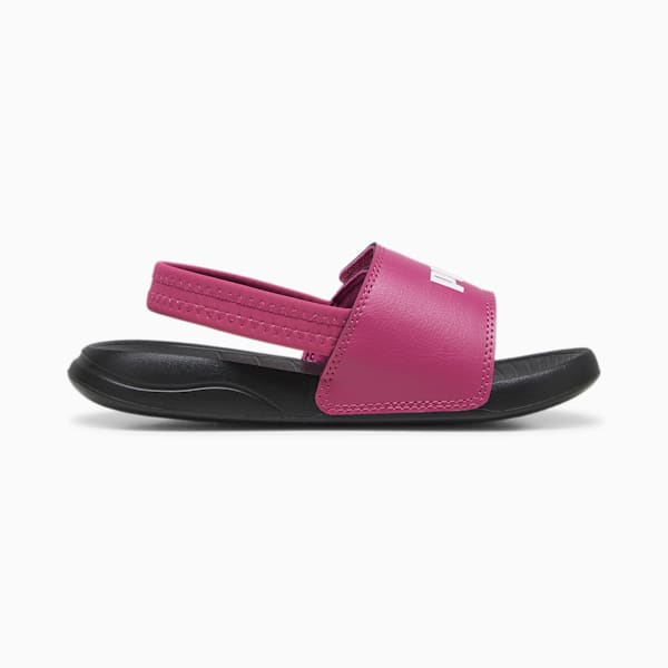 Popcat 20 Backstrap Kids' Sandals, Pinktastic-PUMA White-PUMA Black, extralarge-IND