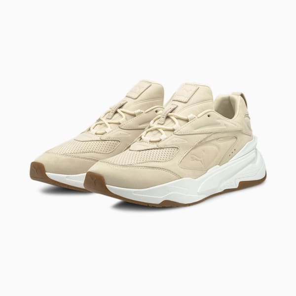 RS-Fast PRM Men's Sneakers, Eggnog-Puma White, extralarge
