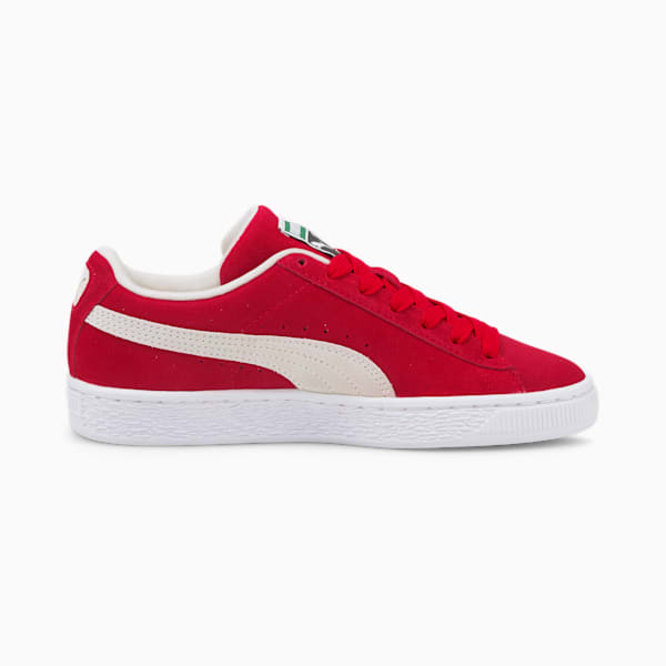 Zapatos deportivos Suede Classic XXI para niños grandes, High Risk Red-Puma White