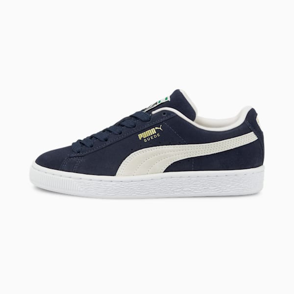 Suede Classic XXI Sneakers Big Kids, Peacoat-Puma june White, extralarge