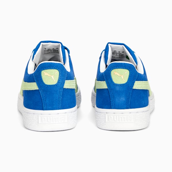 Suede Classic XXI Sneakers Big Kids, Victoria Blue-Fast Yellow, extralarge