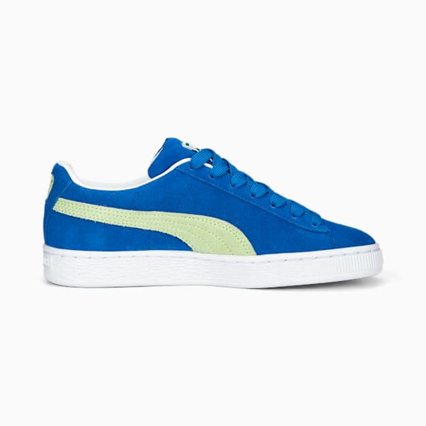 Suede Classic XXI Sneakers Big Kids, Victoria Blue-Fast Yellow, extralarge