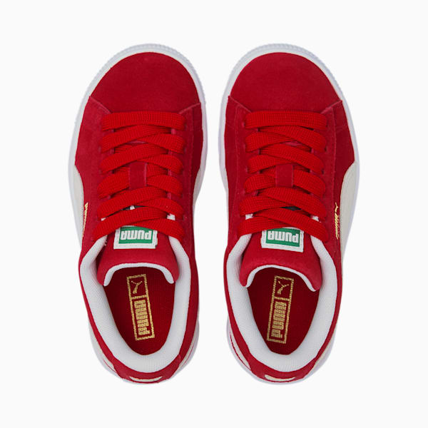Zapatos Suede Classic XXI para niños pequeños, High Risk Red-Puma White