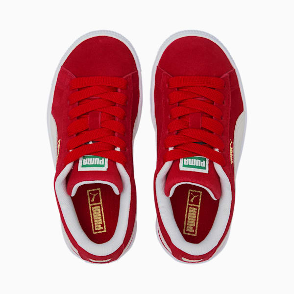 Tenis para niños Suede Classic XXI, High Risk Red-Puma White, extralarge