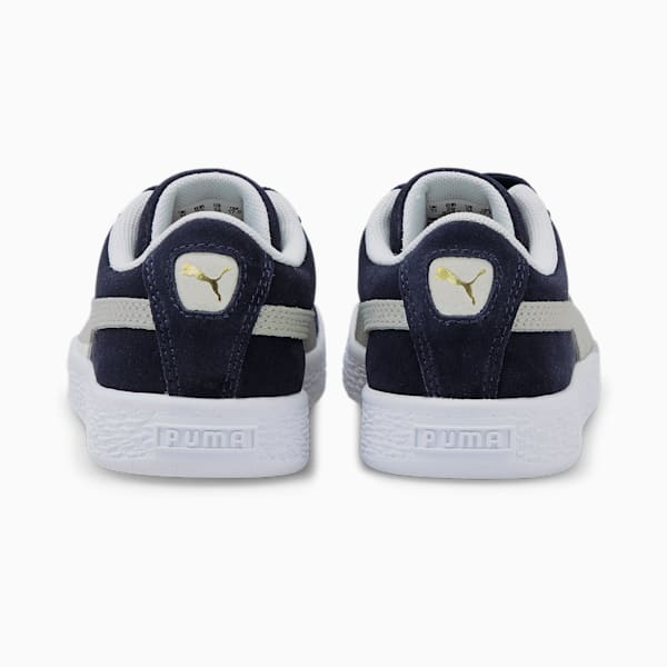 Zapatos Suede Classic XXI para niños pequeños, Peacoat-Puma White, extragrande