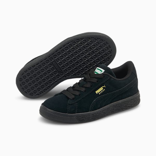 Espadrilles Suede Classic XXI Enfant, Puma Black-Puma Black, extralarge