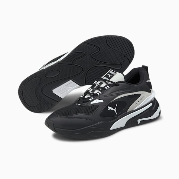 RS-Fast Unisex Sneakers, Puma Black-Puma White, extralarge