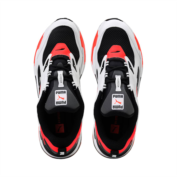 RS-Fast Unisex Sneakers, Puma Black-Puma White-Red Blast, extralarge-IND