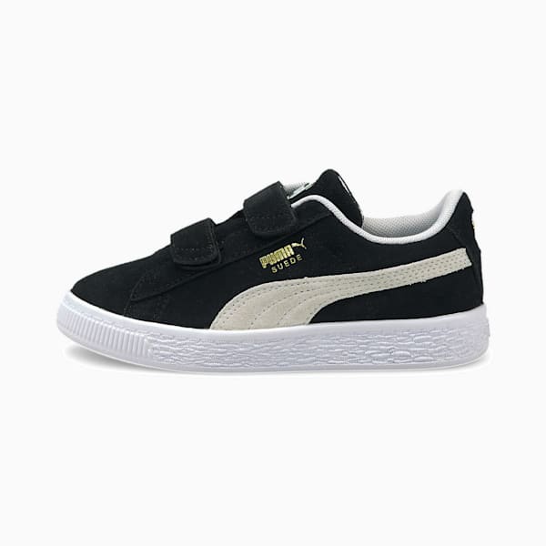 キッズ スウェード クラシック XXI V スニーカー 17-21cm, Puma Black-Puma White, extralarge-JPN