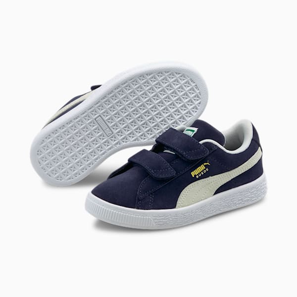 Suede Classic XXI Kids' Trainers, Peacoat-Puma White