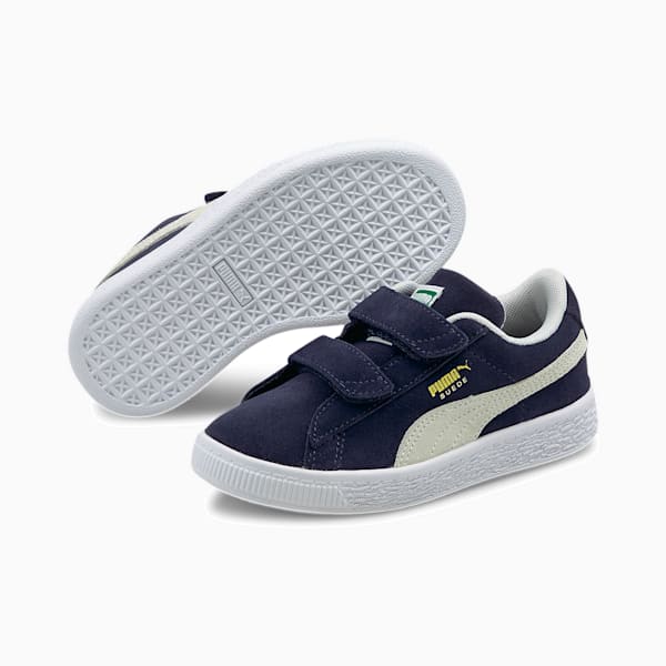 キッズ スウェード クラシック XXI V PS スニーカー 17-21cm, Peacoat-Puma White, extralarge-JPN