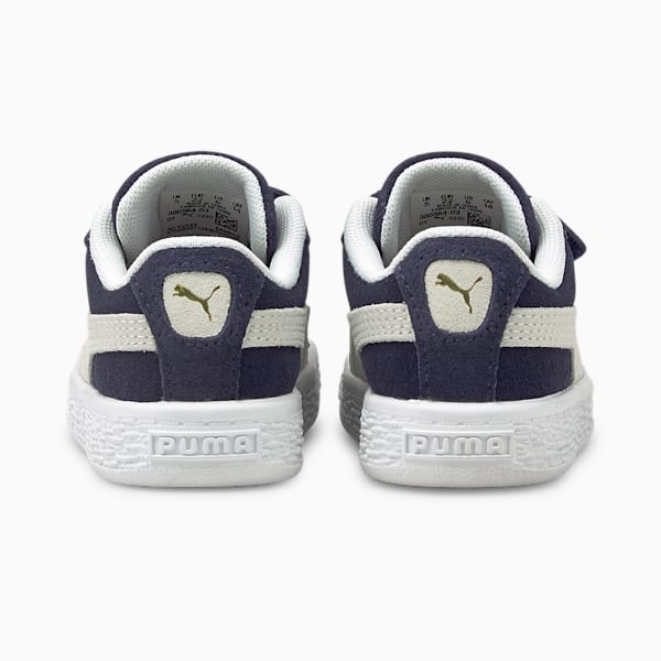 Suede Classic XXI AC Toddler Shoes, Peacoat-Puma White, extralarge