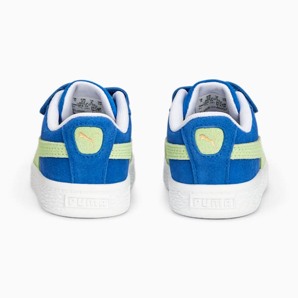 Tenis para bebés Suede Classic XXI, Victoria Blue-Fast Yellow, extralarge