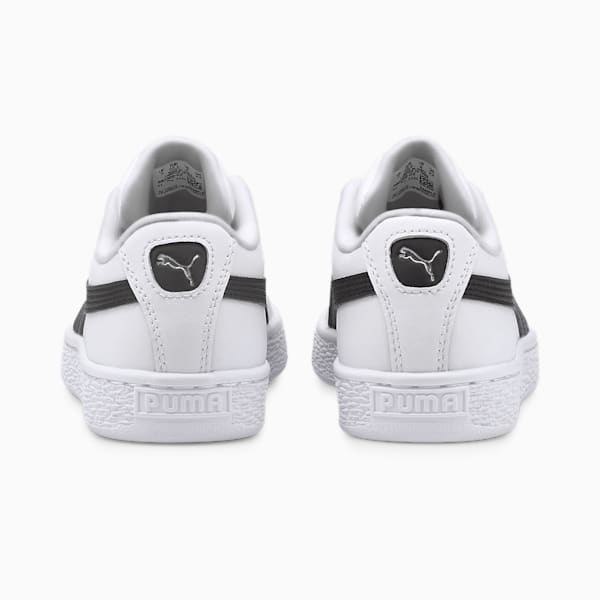 Basket Classic XXI Sneakers Big Kids, Puma White-Puma Black