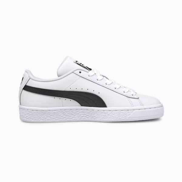 Basket Classic XXI Youth Trainers, Puma White-Puma Black, extralarge-GBR