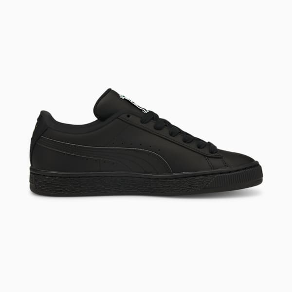 Basket Classic XXI Big Kids' Sneakers, Puma Black-Puma Black, extralarge