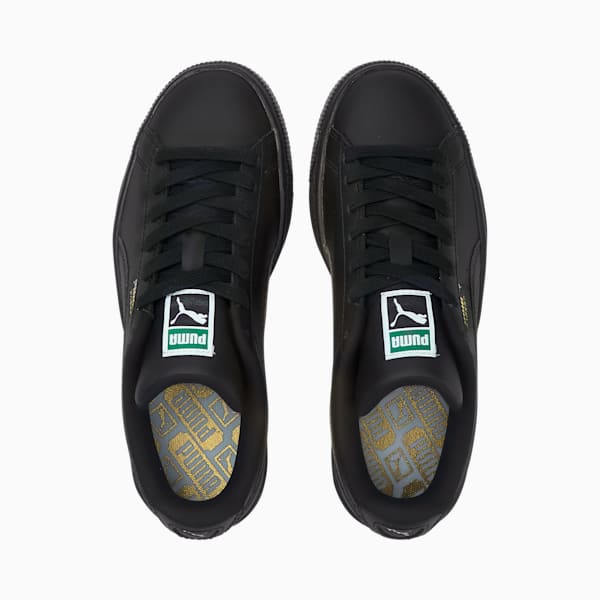 Tenis para jóvenes Basket Classic XXI, Puma Black-Puma Black, extralarge