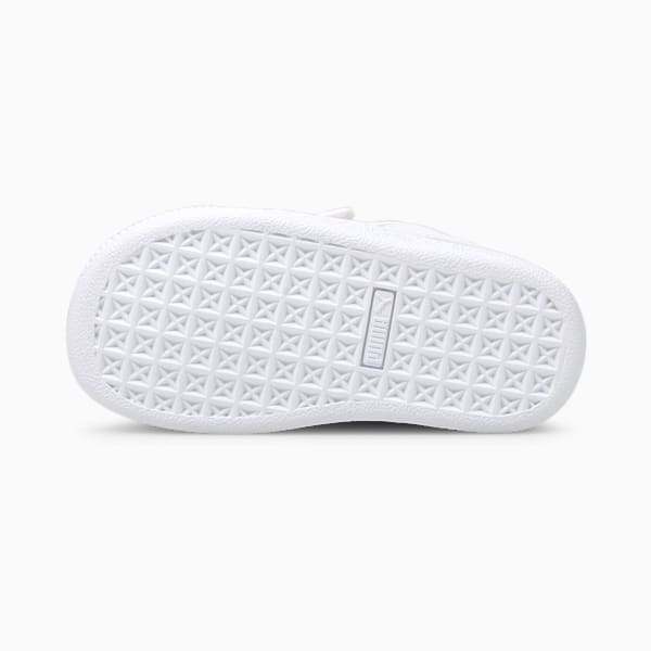 Basket Classic XXI Toddler Shoes, Puma White-Puma White, extralarge