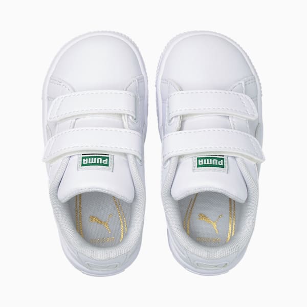 Basket Classic XXI Babies' Trainers, Puma White-Puma White, extralarge-GBR