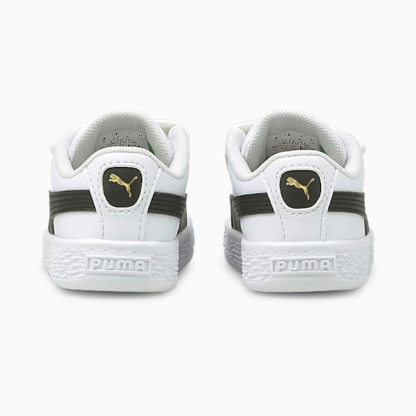 Basket Classic XXI Toddler Shoes, Puma White-Puma Black, extralarge