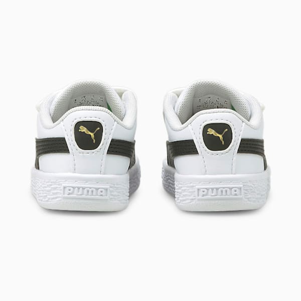 Tenis para bebé Basket Classic XXI, Puma White-Puma Black, extralarge