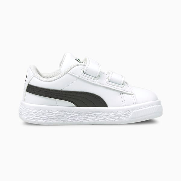 Basket Classic XXI Toddler Shoes, Puma White-Puma Black, extralarge