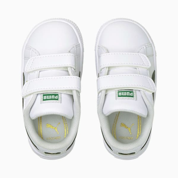 Tenis para bebé Basket Classic XXI, Puma White-Puma Black, extralarge