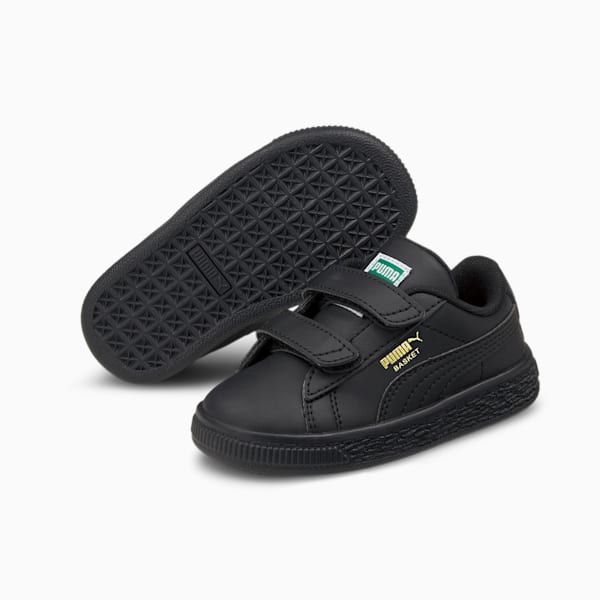 Basket Classic XXI Toddler Shoes, Puma Black-Puma Black, extralarge