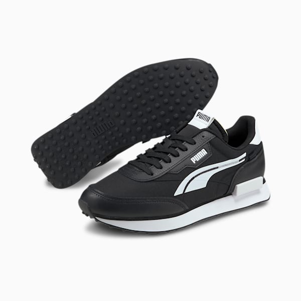 Future Rider Twofold Sneakers, Puma Black-Puma White, extralarge