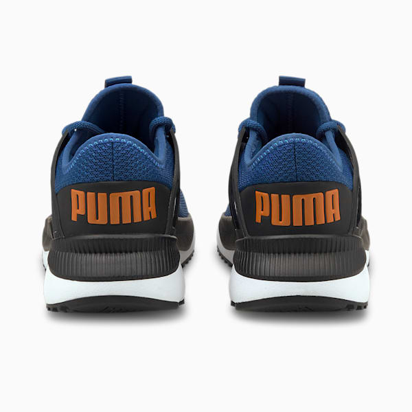 Puma navy blue pacer next cage jr sneakers top