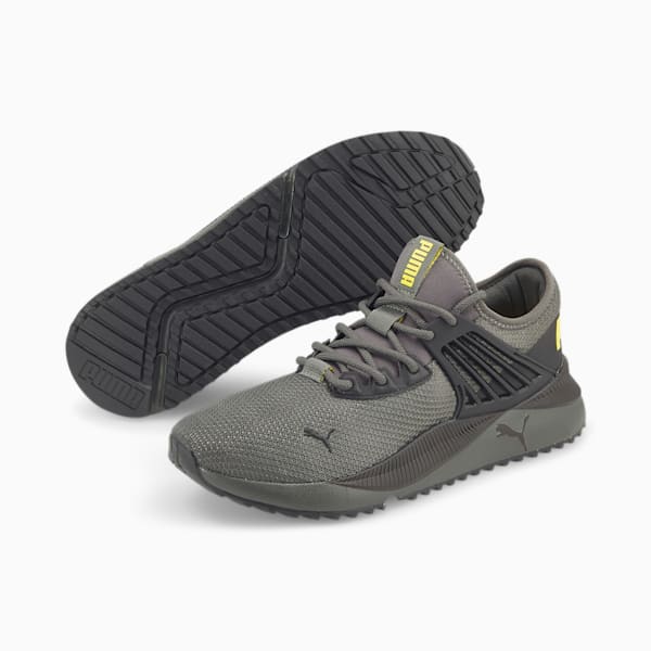Pacer Future Classic Unisex Sneakers, Dark Shadow-Puma Black-Dandelion, extralarge-IND