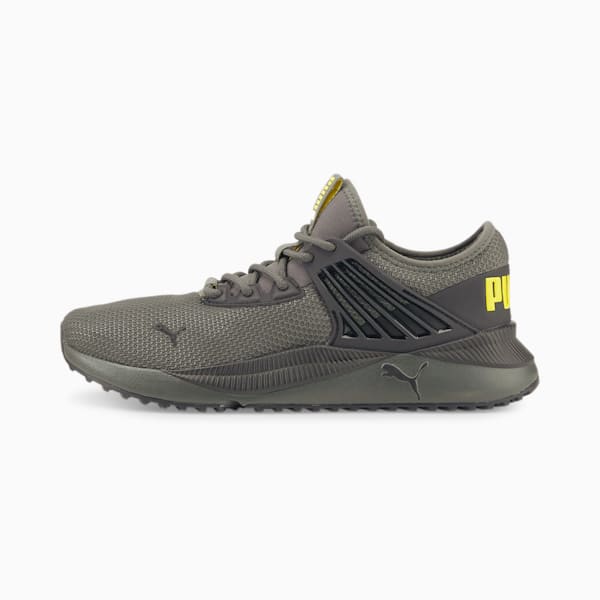 Pacer Future Classic Unisex Sneakers, Dark Shadow-Puma Black-Dandelion, extralarge-IND