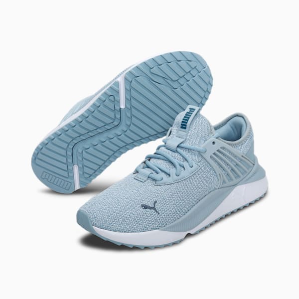 Pacer Future Knit Unisex Sneakers, Blue Fog-Puma White-China Blue, extralarge-IND