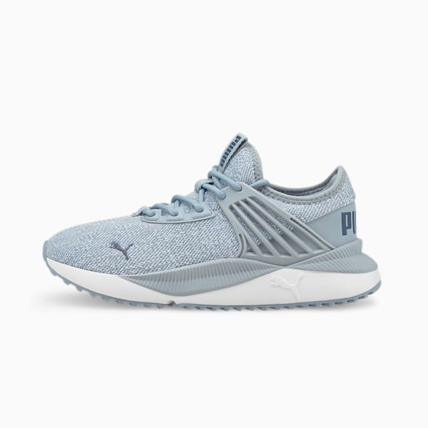 Pacer Future Knit Unisex Sneakers, Blue Fog-Puma White-China Blue, extralarge-IND