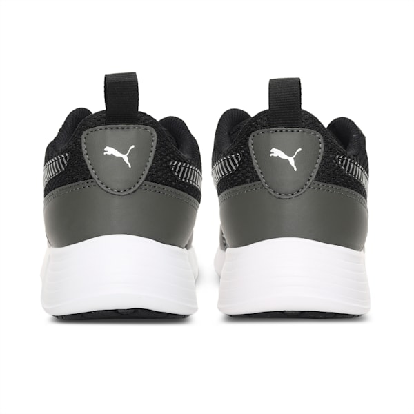 Fire Run Men's Sneakers, Dark Shadow-Puma Black-Silver, extralarge-IND