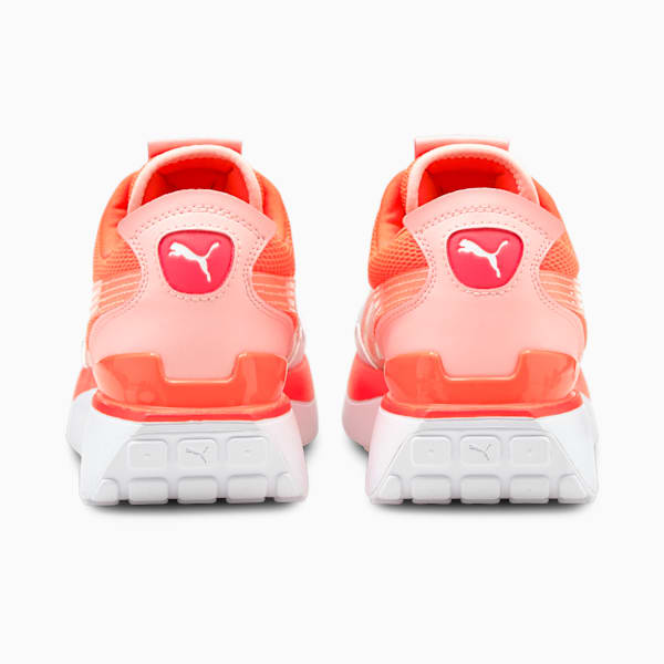 Cruise Rider Ocean Road Women's Sneakers, Puma White-Fiery Coral-Elektro Peach, extralarge