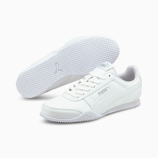 Bella Women's Sneakers, Puma White-Puma White, extralarge