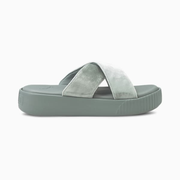 Platform Velvet Women s Slides PUMA