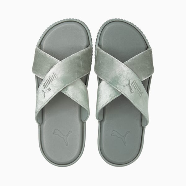 Puma suede slides womens hot sale