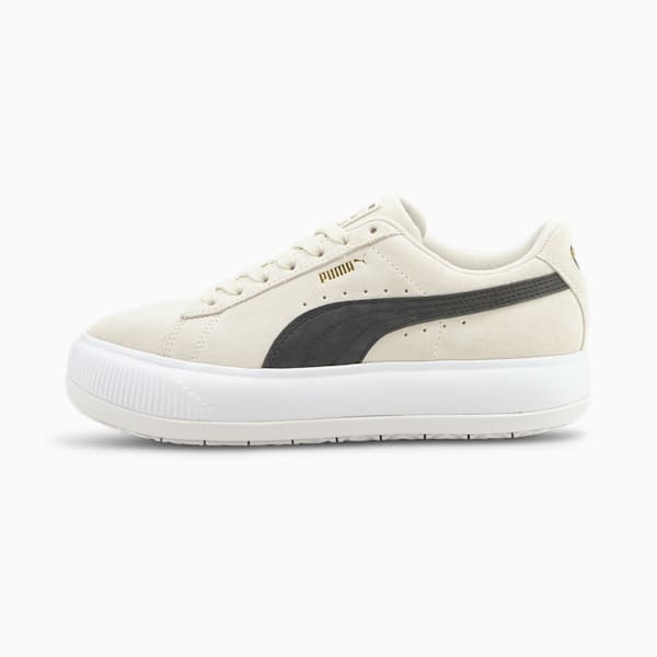 スウェード マユ スニーカー ユニセックス, Marshmallow-Puma White, extralarge-JPN