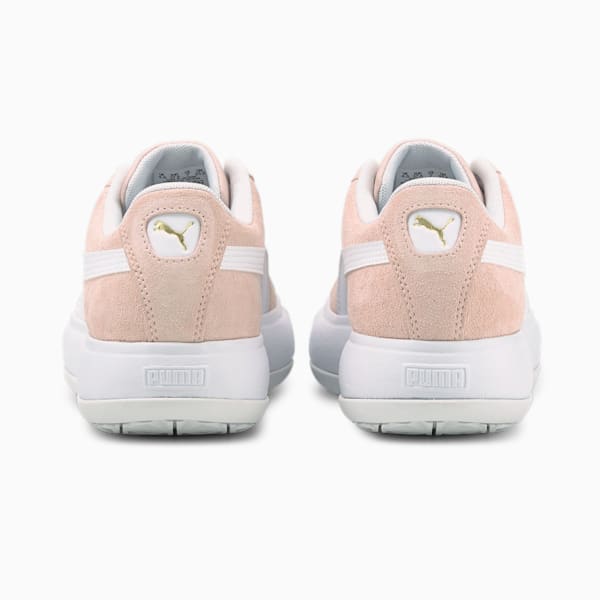 Suede Mayu Women's Sneakers, Lotus-Puma White, extralarge-IND